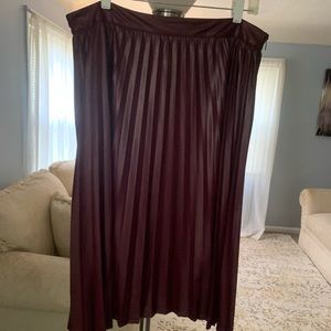 Grace Elements Burgundy Skirt